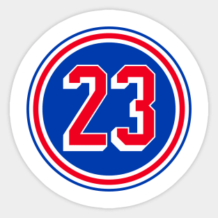 Adam Fox Number 23 Jersey New York Rangers Inspired Sticker